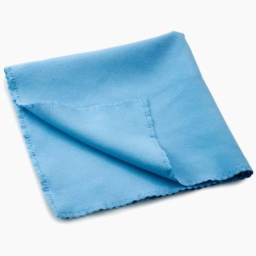 Chiffon microfibes Soft bleu