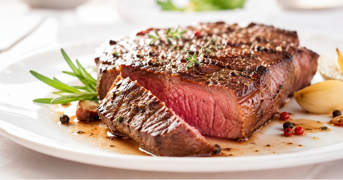 Éliminer les taches de jus de viande