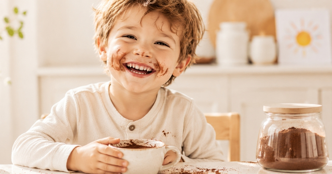 Éliminer les taches de cacao