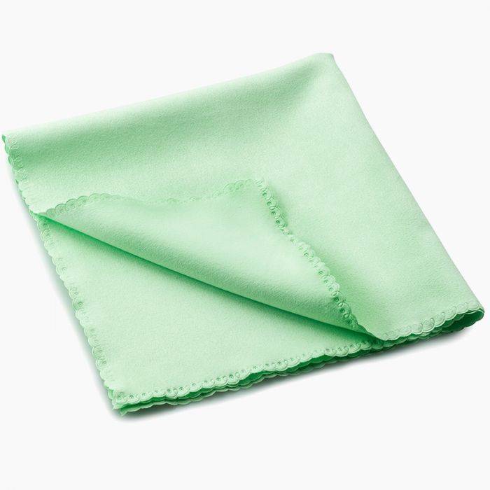 Chiffon microfibes Soft bleu